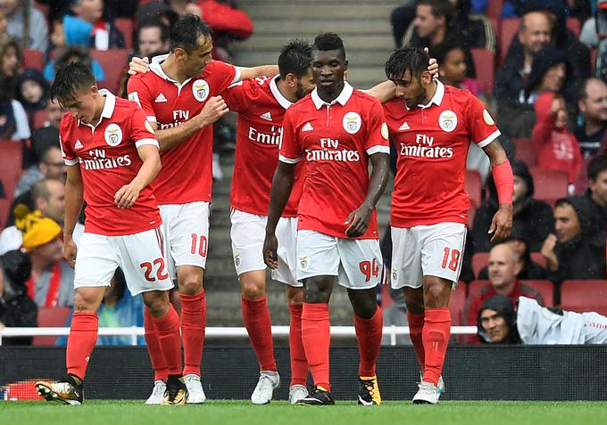 Benfica je v skupini z Manchester Unitedom, Baslom in moskovskim CSKA doživela potop. | Foto: Reuters