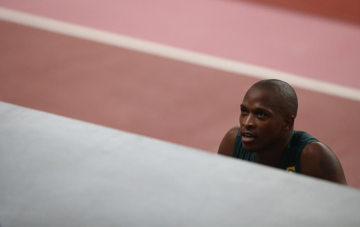 Luvo Manyonga | Luvo Manyonga ni sporočil svoje lokacije protidopinški inšpekciji. | Foto Reuters