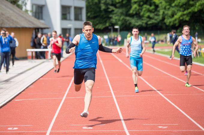 Jure Grkman je za državnim rekordom Matica Osovnikarja zaostal za sekundo. | Foto: Peter Kastelic/AZS