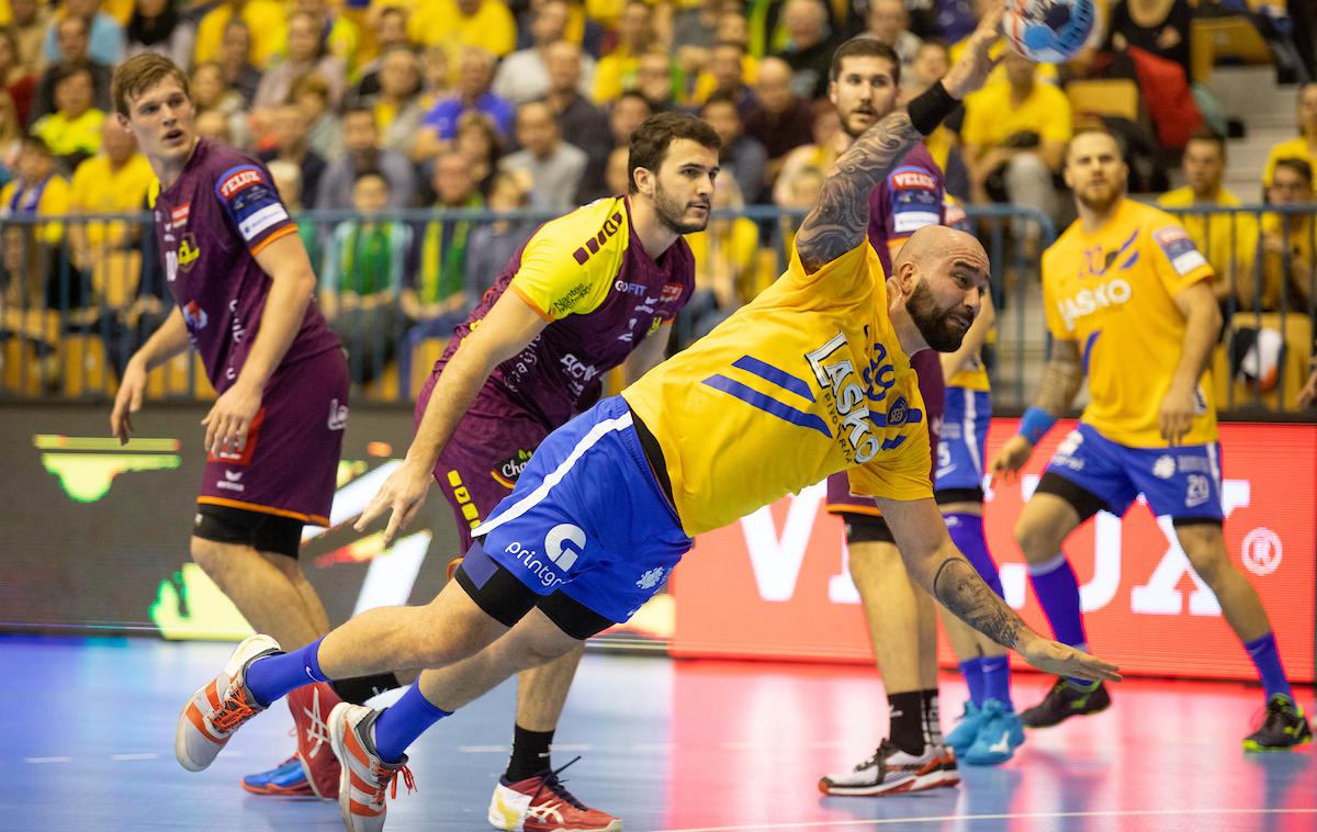 RK Celje Pivovarna Laško vs Nantes EHF liga prvakov | Celjani boso ligo prvakov končali na gostovanju na Danskem. | Foto Urban Urbanc/Sportida