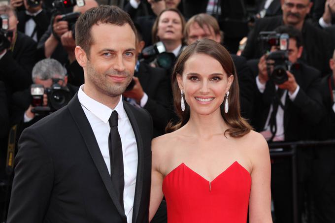 Natalie Portman in Benjamin Millepied sta se spoznala leta 2009 na snemanju filma Črni labod, poročila pa sta se tri leta kasneje. | Foto: Guliverimage