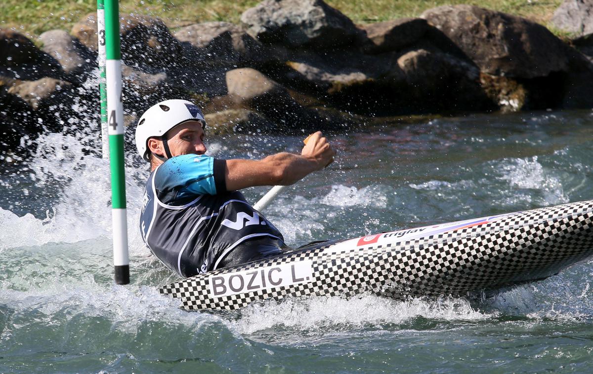 Luka Božič | Luka Božič je bil v kvalifikacijah najhitrejši. | Foto Kajakaška zveza Slovenije