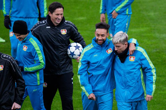 Na treningu Bayerja je vladalo sproščeno vzdušje. | Foto: Guliverimage/Getty Images