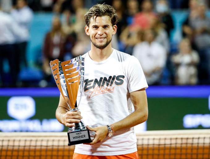 Dominic Thiem je bil navdušen nad turnirjem. | Foto: Gulliver/Getty Images