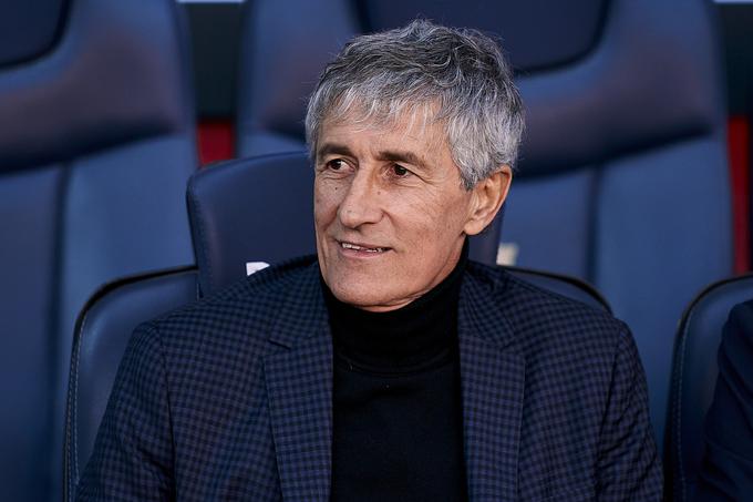 Quique Setien, ki je medtem že zavihal rokave kot trener Barcelone, je bil plan B. | Foto: Getty Images