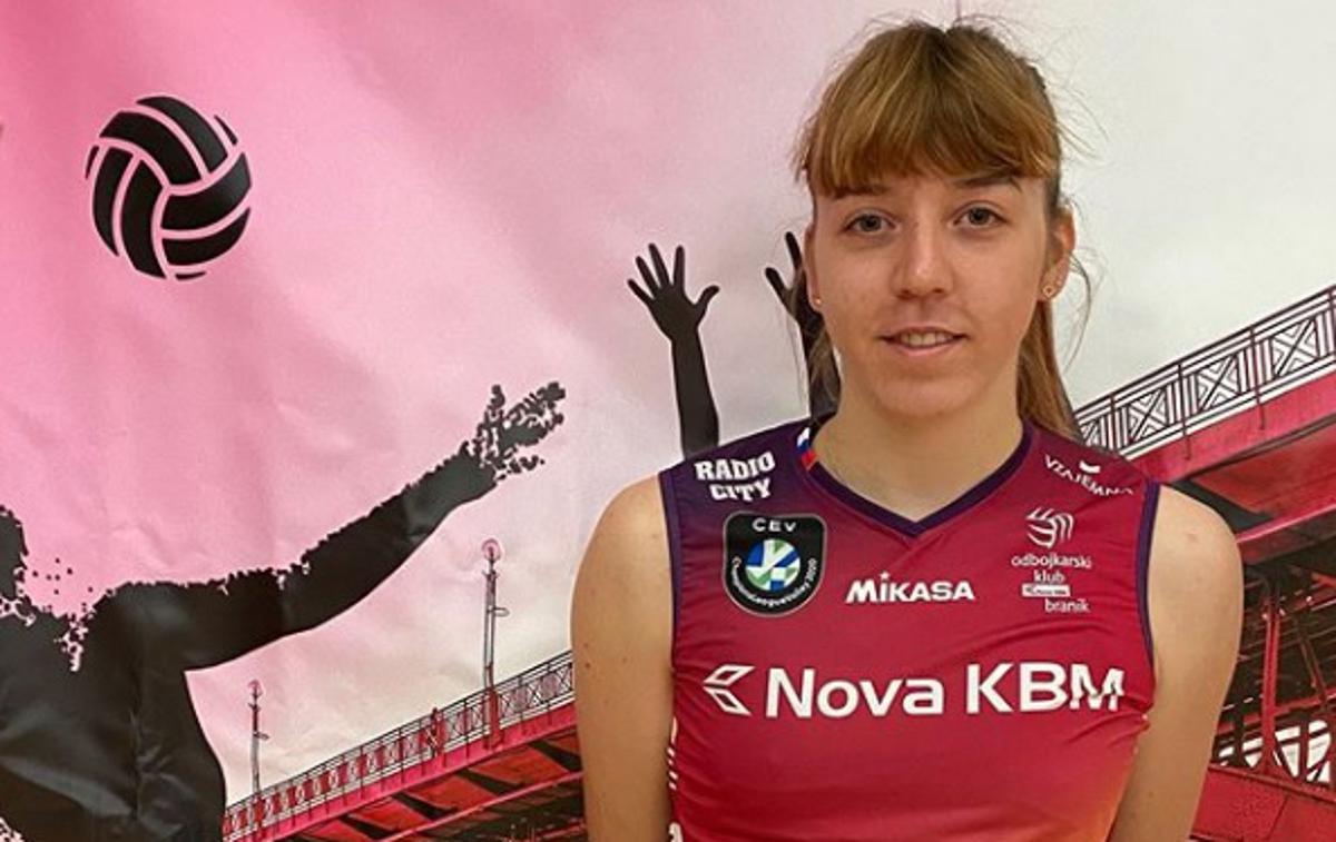 Mirta Velikonja Grbac | Mirta Velikonja Grbac je pet sezon branila barve GEN-I Volleyja. | Foto Nova KBM Branik