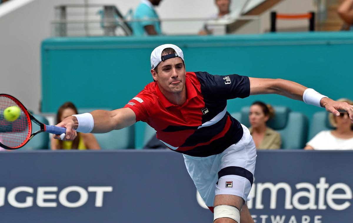 John Isner | Johna Isnerja na znamenitem teniškem turnirju v Parizu letos ne bomo videli. | Foto Reuters