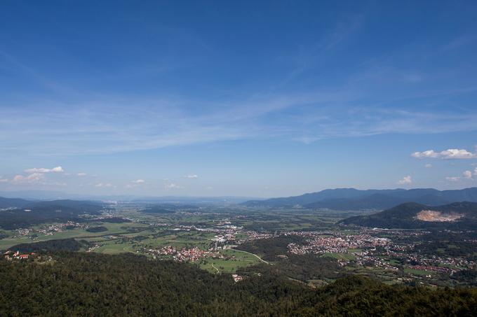 S stolpa se ponuja čudovit razgled na Ljubljansko barje. | Foto: Urban Urbanc/Sportida