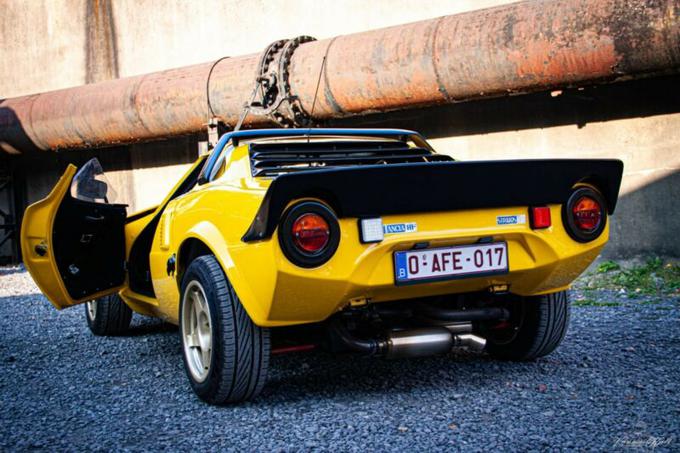 Lancia stratos je eden najbolj legendarnih avtomobilov za reli. | Foto: osebni arhiv/Lana Kokl