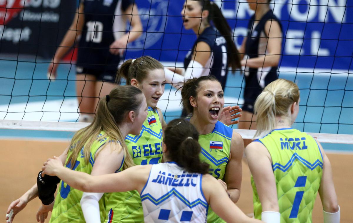 Slovenija Grčija slovenska odbojkarska reprezentanca | Slovenke so brez težav premagale tudi Grkinje. | Foto CEV