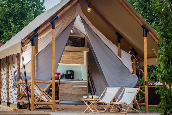 Glamping Arena Pomer | Foto: arenacamps.com