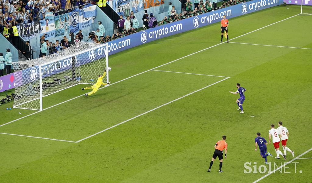 SP Argentina Poljska Messi Szczesny