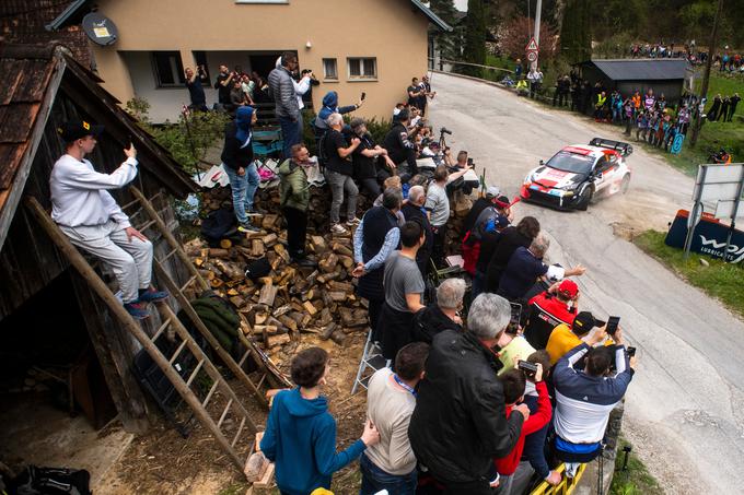 Sebastien Ogier (Toyota) je že prvi dan izgubil realno možnost za drugo zmago na Hrvaškem.  | Foto: Red Bull