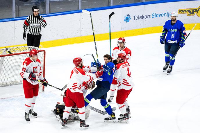 slovenska hokejska reprezentanca Poljska pripravljalni turnir | Slovenci so na izenačenem srečanju vknjižili še četrto zmago, Poljake so strli z 2:1. | Foto Matic Klanšek Velej/Sportida