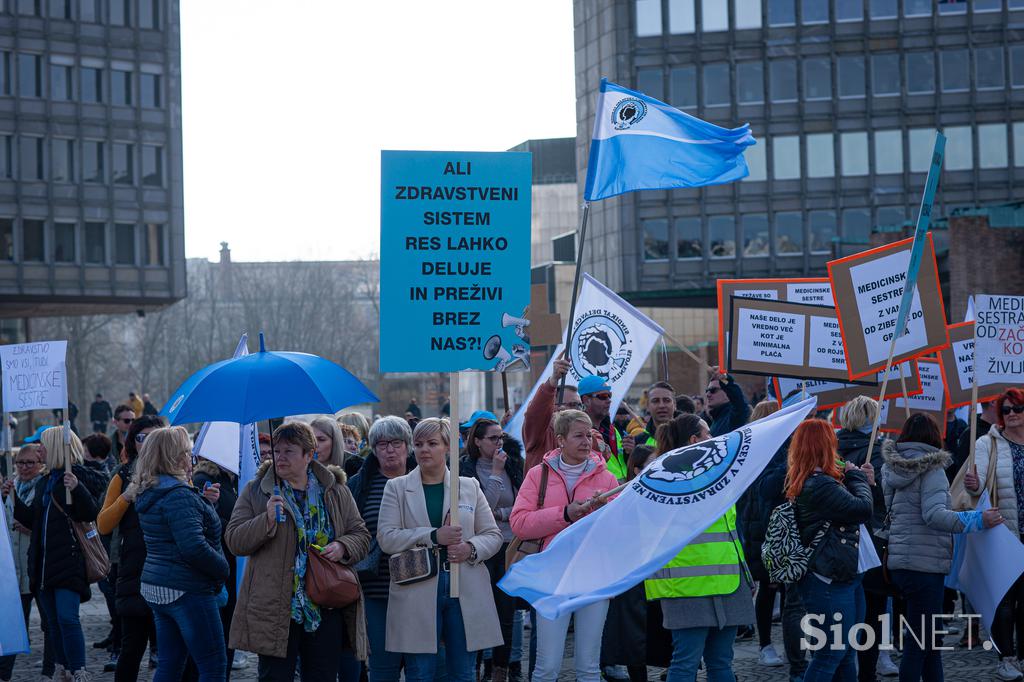 Protest medicinskih sester