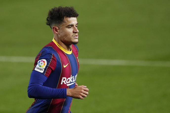 Phillipe Coutinho | Philippe Coutinho, ki se je pred to sezono vrnil v Katalonijo iz Bayerna, kjer je igral kot posojen nogometaš, je za Barco v tej sezoni odigral 14 tekem in dosegel tri gole. | Foto Reuters