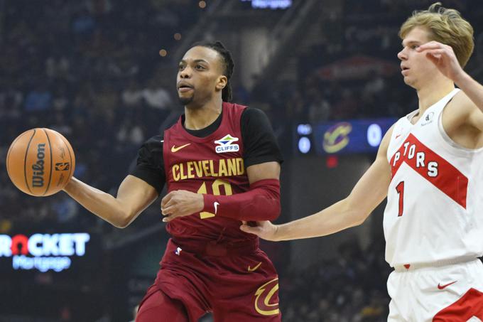 Darius Garland je dosegel 40 točk. | Foto: Reuters