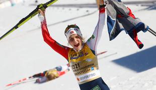 Therese Johaug kot z drugega planeta, Lampičeva 18.