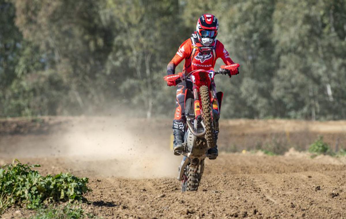 Tim Gajser 2023 | Tim Gajser je padel na drugi pripravljalni dirki pred novo sezono svetovnega prvenstva. | Foto Honda Pro Racing/ShotbyBavo