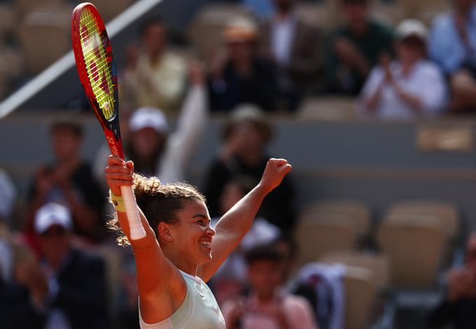 Jasmine Paolini bo zaigrala v prvem finalu grand slama. | Foto: Reuters