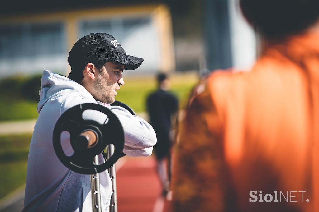 Skakalci trening Kranj priprave