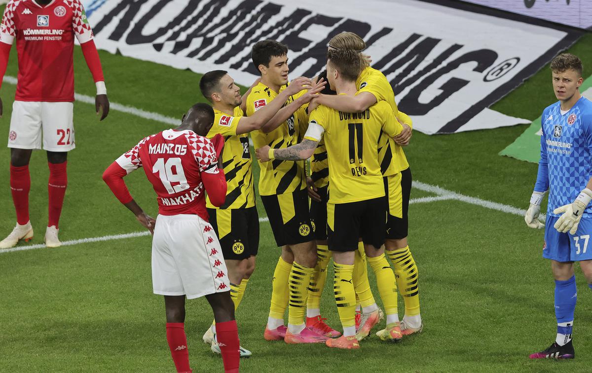 Borussia Dortmund | Borussia Dortmund je v nedeljo z zmago v Mainzu potrdila nastop v ligi prvakov. | Foto Guliverimage