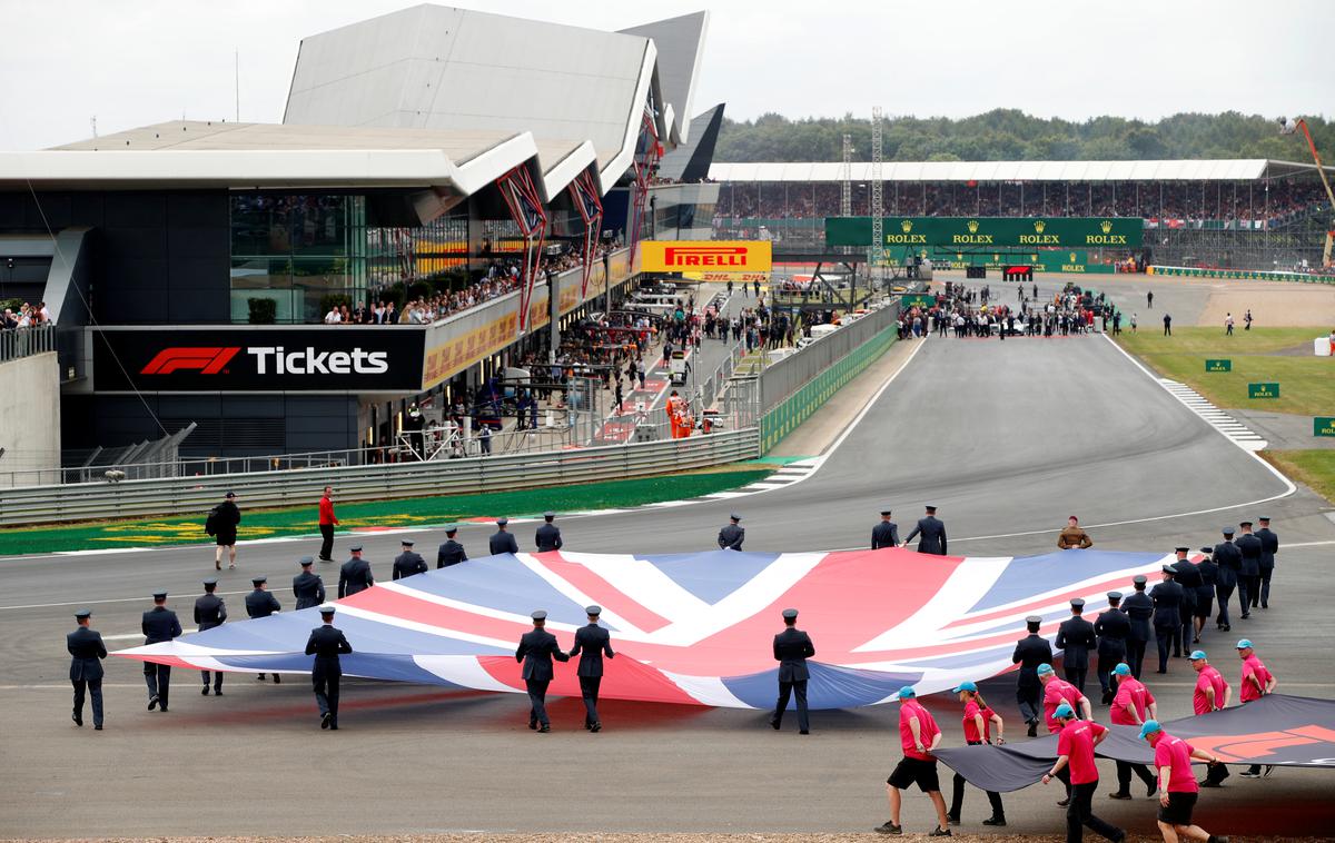 Silverstone F1 | Klasična dirka formule ena v Silverstonu bo letos zelo težko izvedljiva. | Foto Reuters