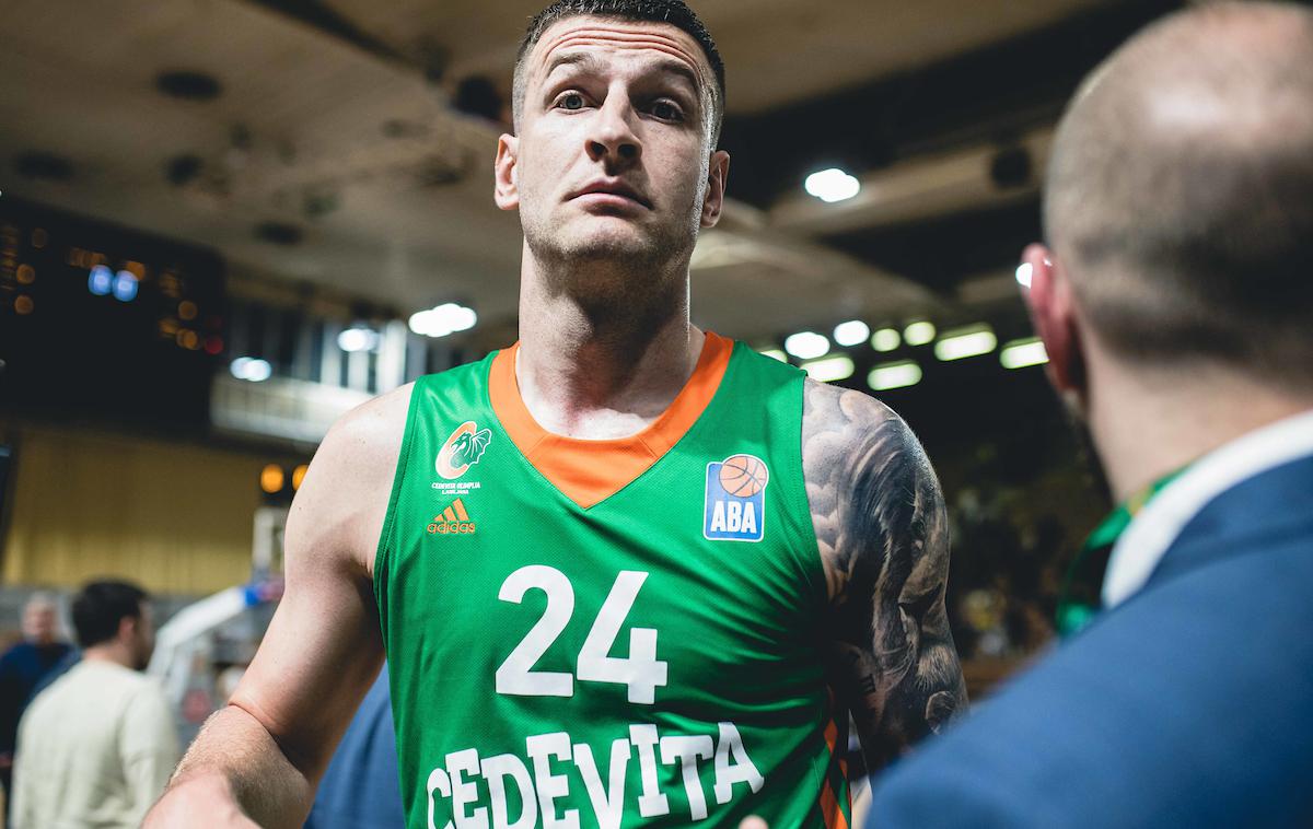 Liga ABA, četrtfinale: Cedevita Olimpija - Igokea, Tivoli | Alen Omić poudarja, koliko bi zmaga v Laktaših pomenila z vidika priprave na morebitni polfinale s Crveno zvezdo. | Foto Grega Valančič/Sportida