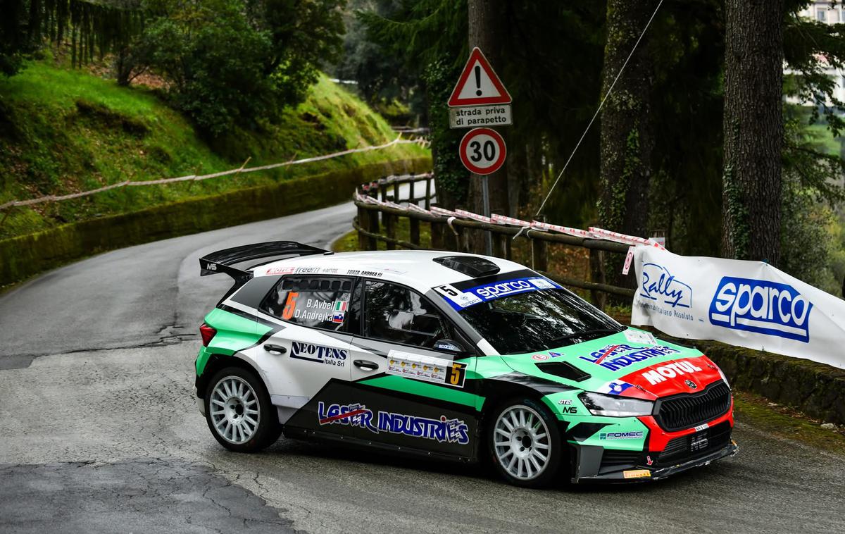 Reli Slovenija | Boštjan Avbelj in Damijan Andrejka (škoda fabia RS rally2) sta z odliko začela letošnje italijansko državno prvenstvo. | Foto ACI Sport