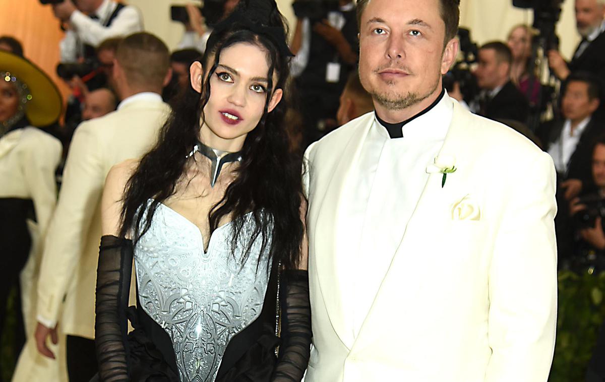 Grimes in Elon Musk | Muskova nekdanja partnerica bi si z umetno inteligenco delila 50 odstotkov avtorskega honorarja. | Foto Guliverimage