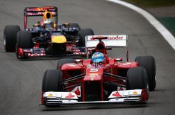 Alonso: Red Bull bo tudi v 2013 favorit