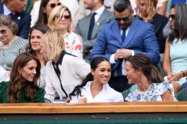 Vojvodinji Kate in Meghan v Wimbledonu