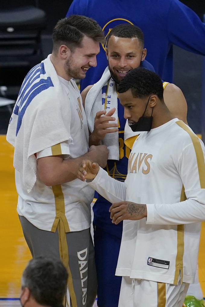 Luka Dončić in Stephen Curry bosta morala spremeniti nekatere navade v igri.  | Foto: Guliverimage/Vladimir Fedorenko