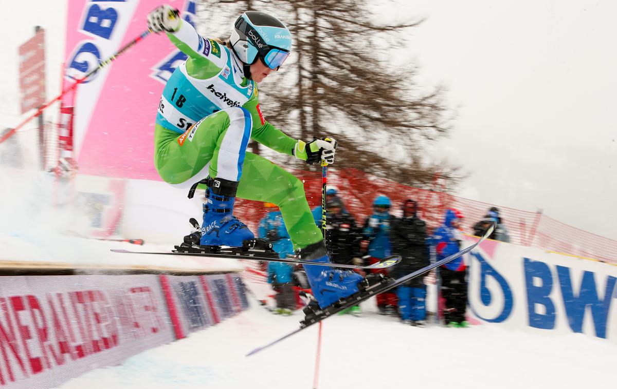 Meta Hrovat | Meta Hrovat bo, kot kaže, zaradi težav z gležnjem izpustila kar štiri tekme. | Foto Getty Images