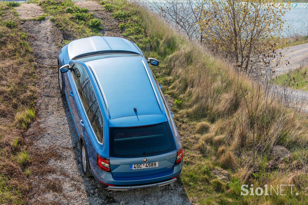 Škoda octavia scout - prva vožnja