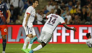 PSG še do tretje zmage, Monaco do točke, Lyon izgubil