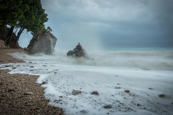 Burja Dalmacija | Na Hrvaškem naj bi se vreme ustalilo sredi tedna. | Foto Shutterstock