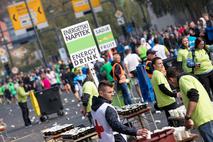 ljubljanski maraton, pijača, hrana