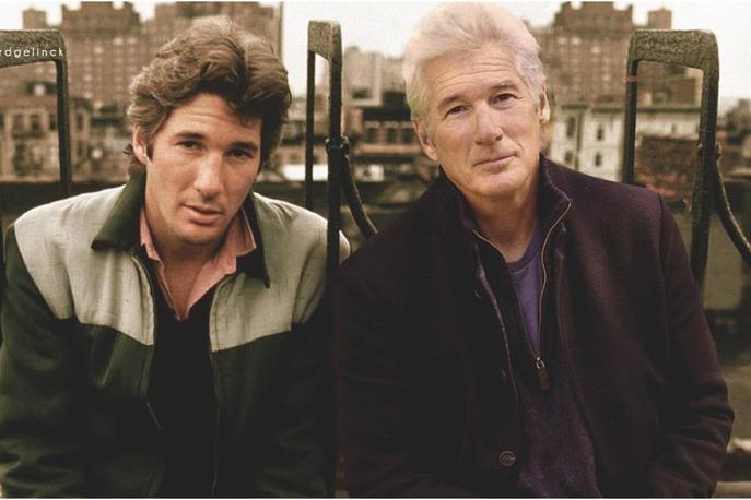 Richard Gere | Mlajši in starejši Richard Gere. | Foto Instagram