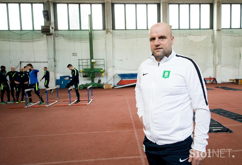 NK Olimpija Priprave Robert Pevnik