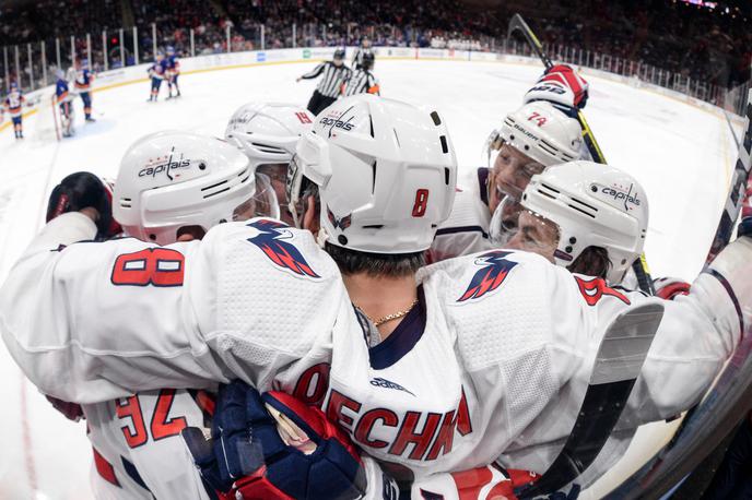 Washington Capitals | Washington Capitals so slavili v New Yorku, Aleksander Ovečkin se je vpisal v zgodovino. | Foto Reuters