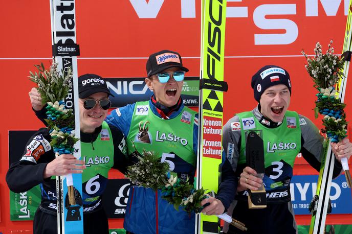 Domen Prevc Planica 2024 | Najboljši trije na nedeljski tekmi | Foto Reuters