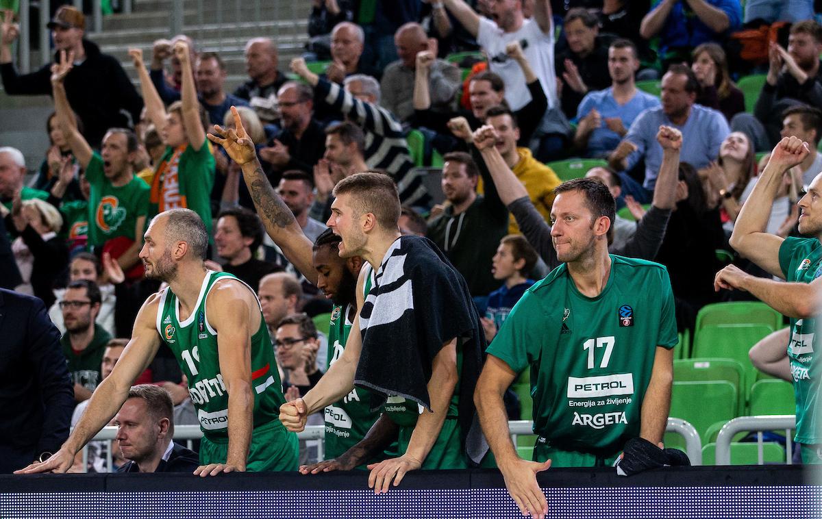 Cedevita Olimpija - Brescia | Cedevita Olimpija je z zmago proti Brescii ohranila možnosti za napredovanje v drugi del Eurocupa. | Foto Vid Ponikvar