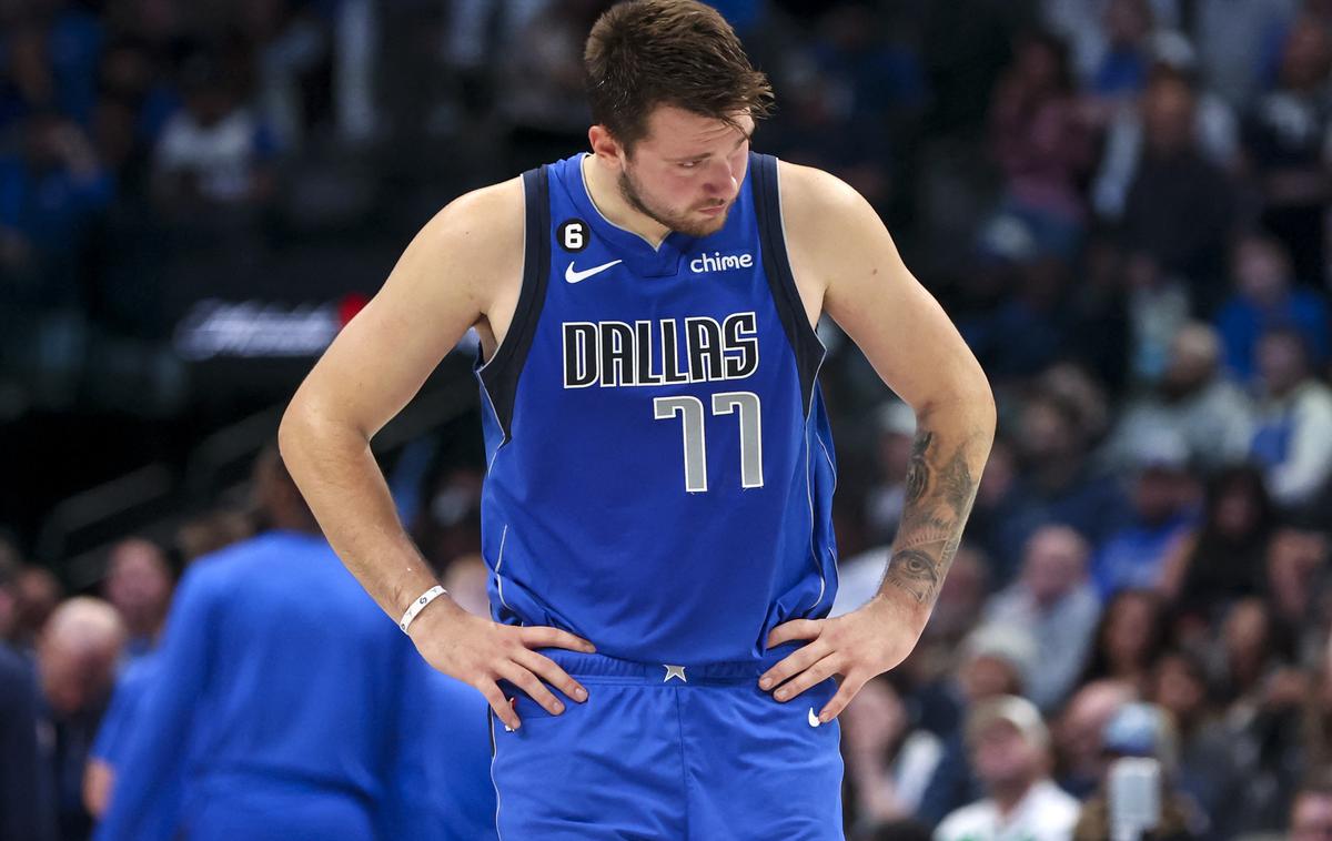 Luka Dončić Dallas Mavericks | Luka Dončić ni imel svojega večera, čeprav je dosegel 24 točk. Končal se je zmagoviti niz Dallasa. | Foto Reuters