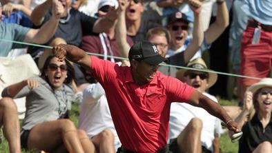 Tiger Woods spektakularno do nove zmage (video)