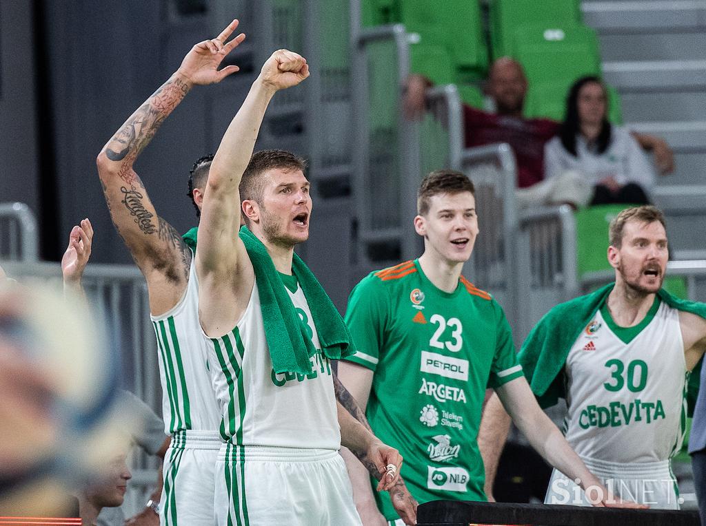 Finale DP v košarki (2. tekma): Cedevita Olimpija - Helios Suns