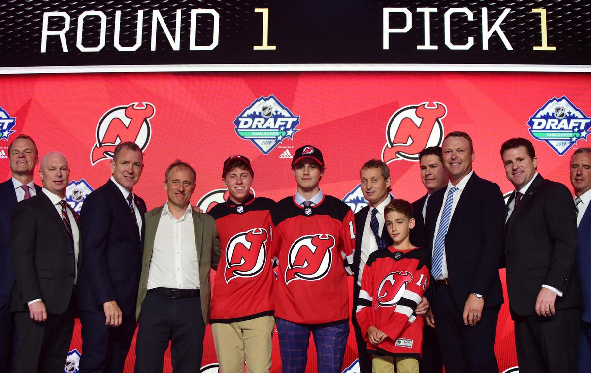 Jack Hughes | Prvi izbor na letošnjem naboru je bil 18-letni Američan Jack Hughes. | Foto Reuters