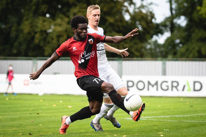 Fahd Ndzengue | Fahd Ndzengue je zadel za vodstvo Tabora. | Foto Blaž Weindorfer/Sportida