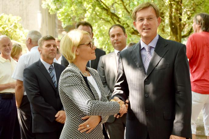 Anja Kopač Mrak, Miro Cerar | Foto STA