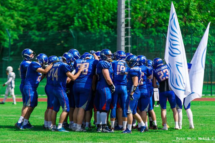 Ljubljana Silverhawks vs Blue Devils AFL ameriški nogomet | Foto Nejc Mekiš